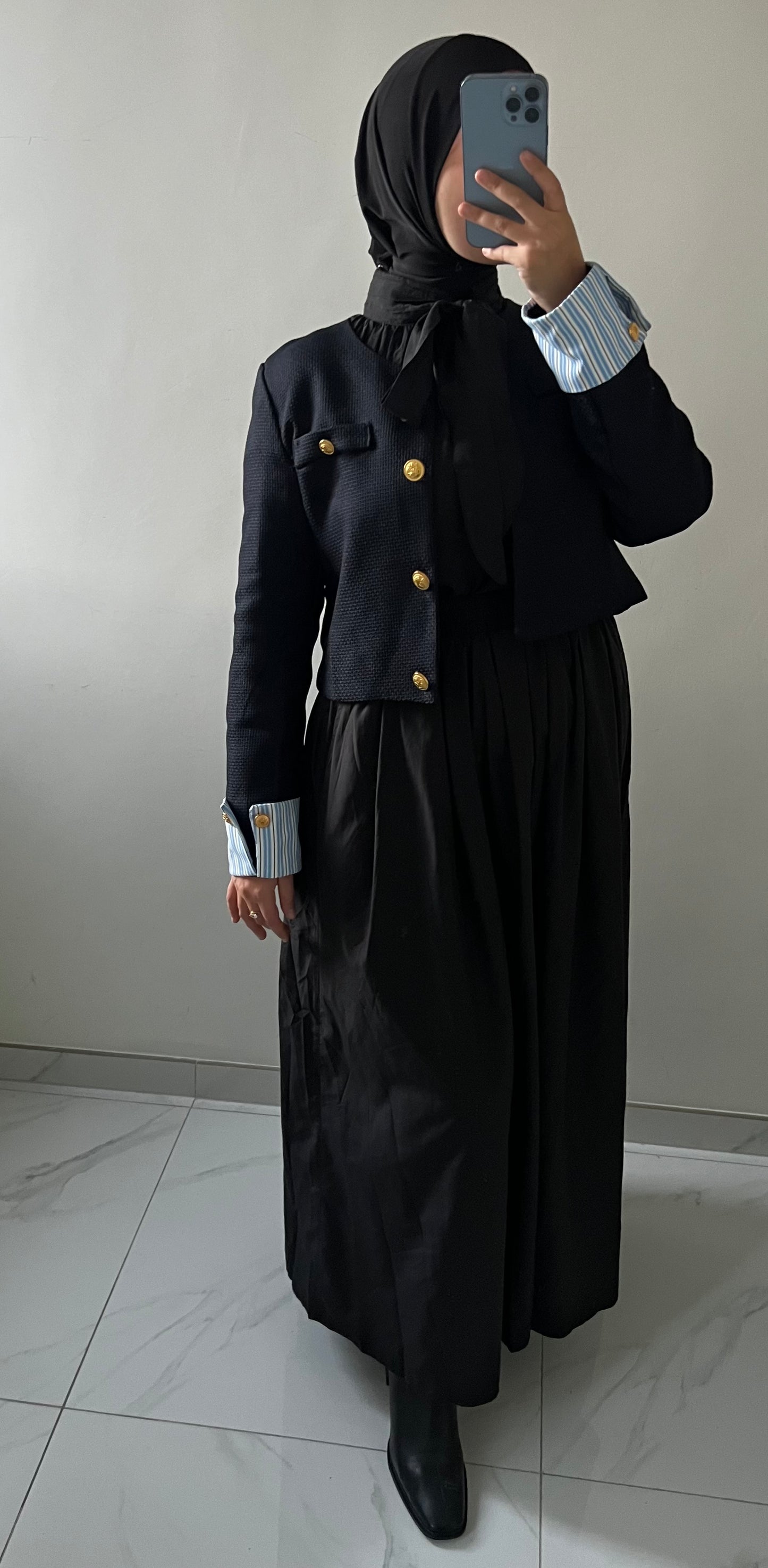 The Céleste Tweed-Look Jacket