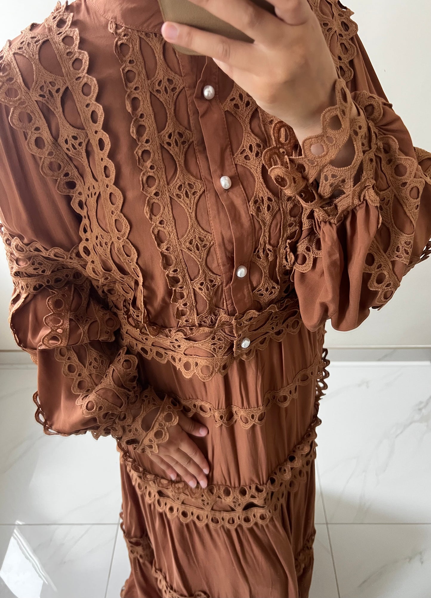 The Noora Set - Chestnut Brown