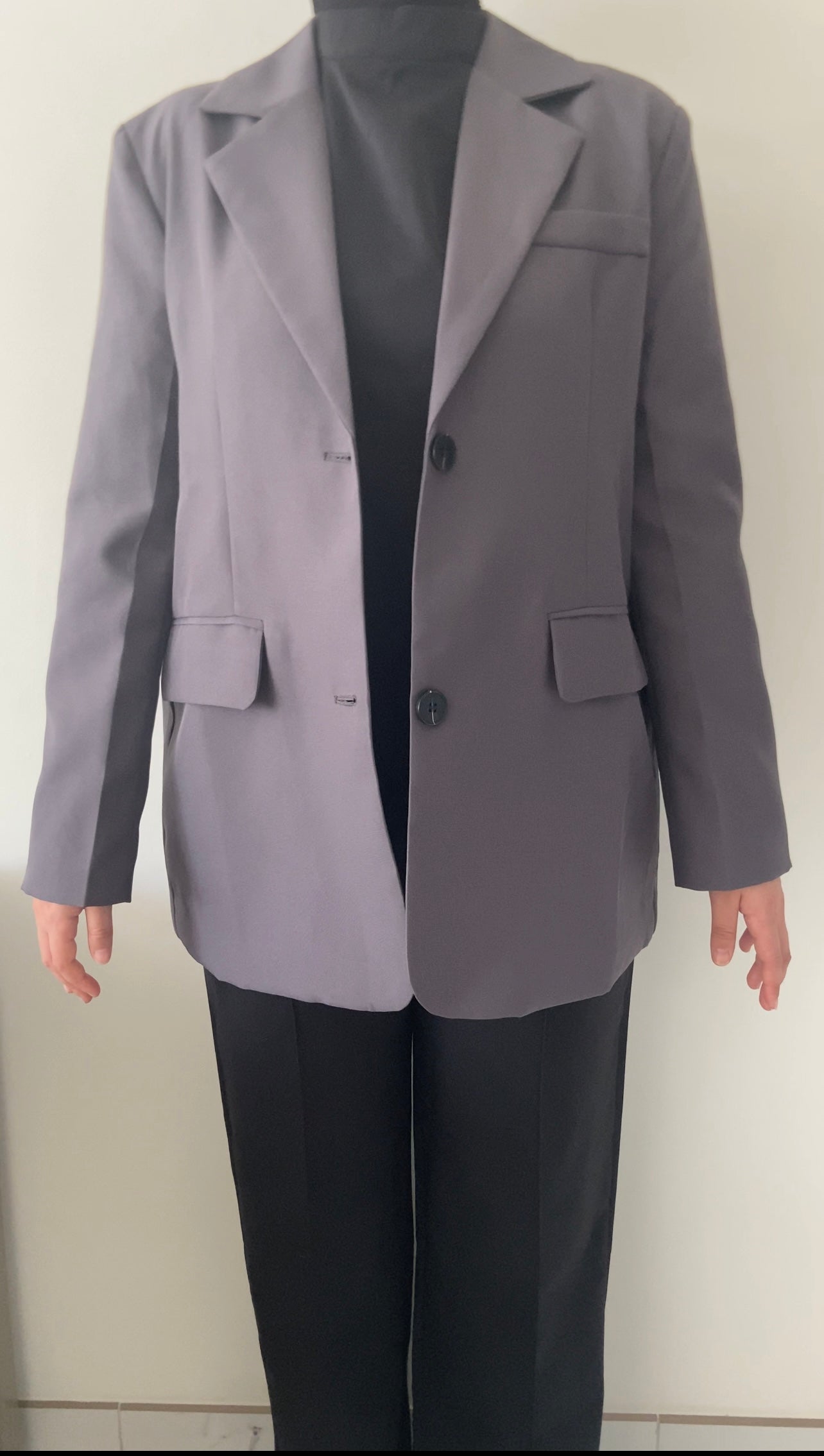 Back Split Blazer - Various Colors