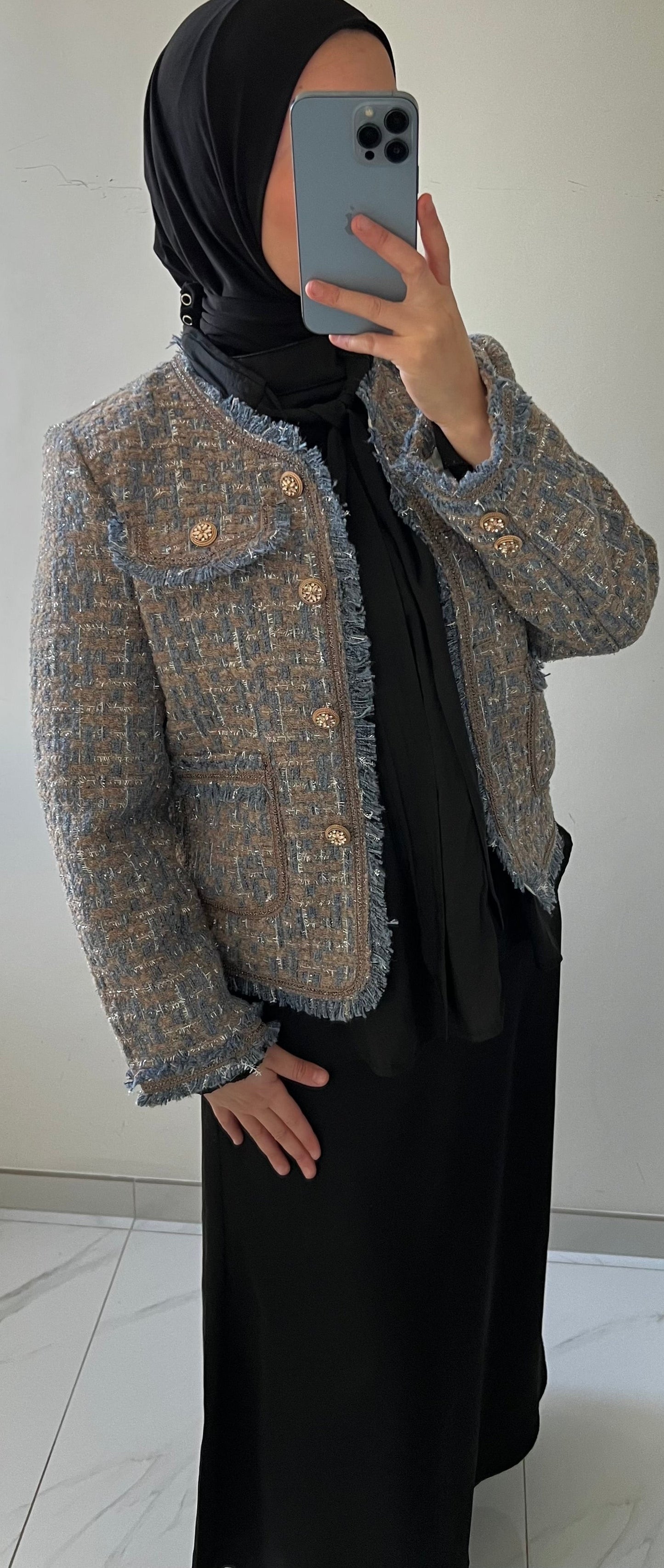 Camille Tweed Blazer