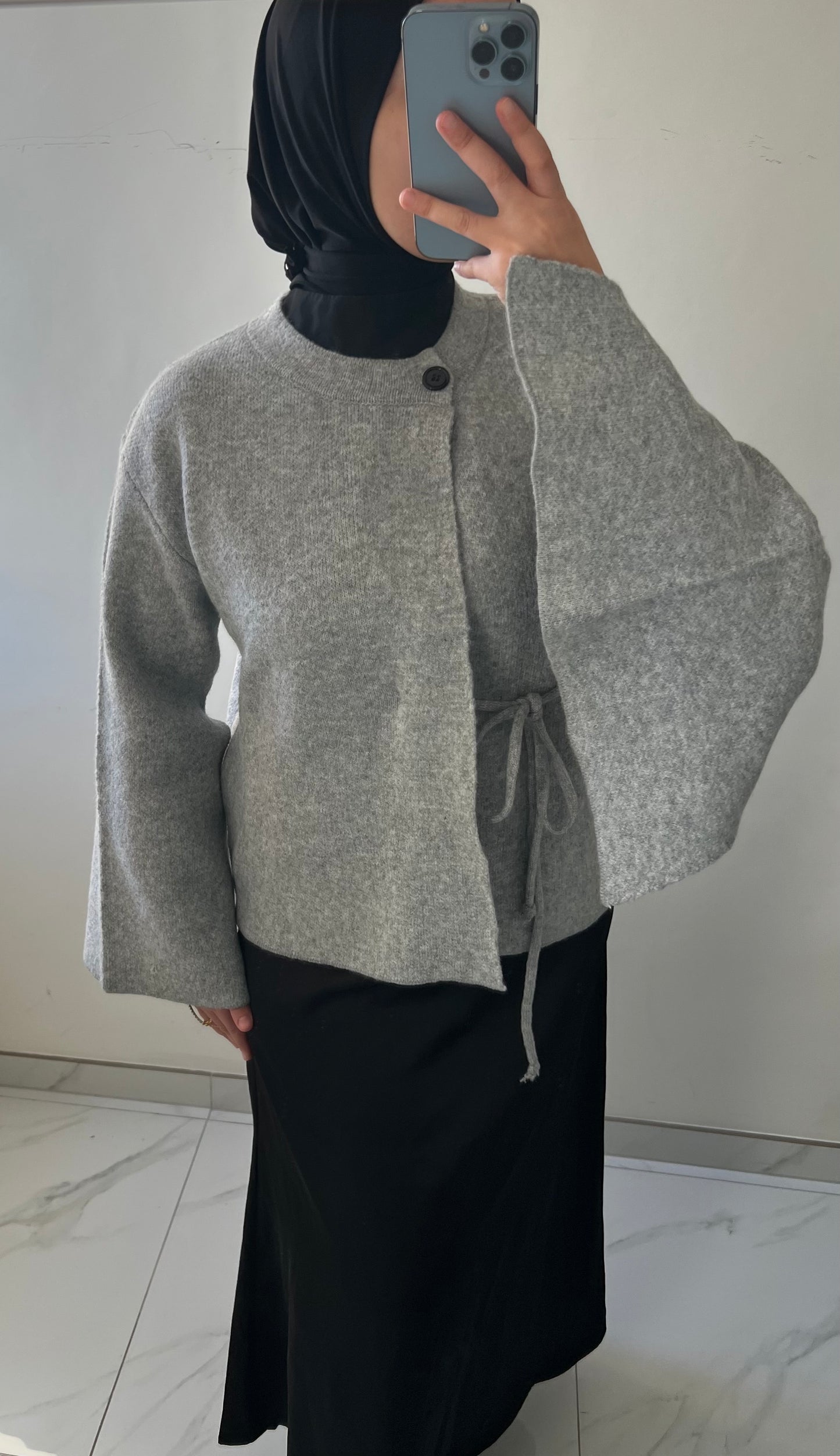 Layla Split-Sleeve Knit