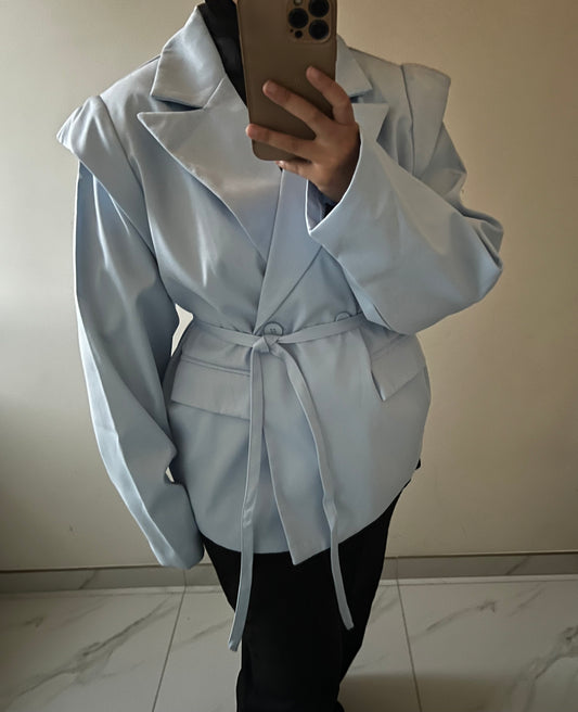 The Élise Blazer - Baby Blue