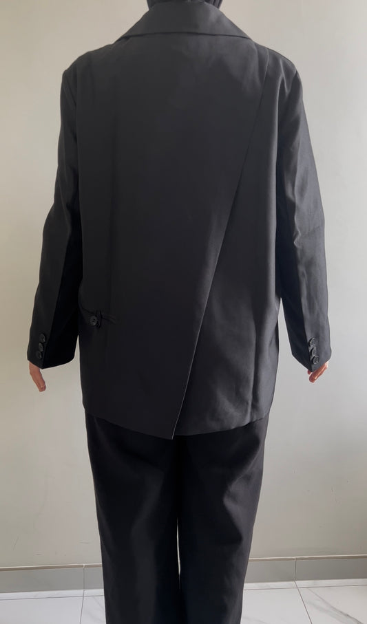 Back Split Blazer - Various Colors